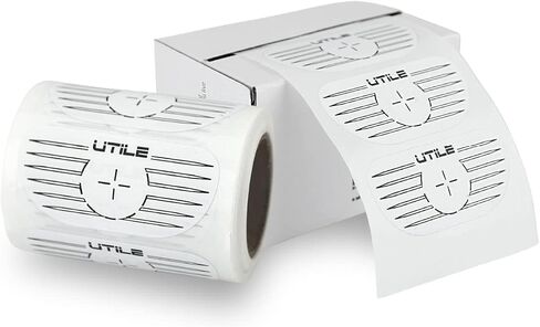 UTILE Golf Club Labels for Iron and Oversized Wood – (200 Labels Pack) Golf Impact Tape for Golf Clubs, No Weight Added Golf Impact Sticker, for Easy to Apply Golf Face Tape Recorders in Saudi Arabia