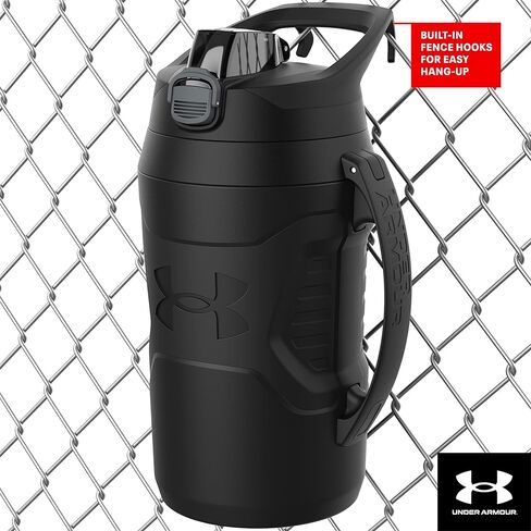 Under Armour 32 oz Insulated Water Bottles - Sports Water Jug with Handle, Fence Hook, Leak Resistant for Baseball, Football & More, 32 oz Water Bottles, Sports Water Bottle Insulated in Kuwait