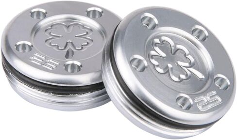 OGECLF 4pcs/set Silver Lucky Clover Golf Weights Kit for Titleist Scotty Cameron Newport, Phantom, Futura, GoLo, California Putters 5g 10g 15g 20g 25g 30g 35g 40g 45g for Option in Saudi Arabia