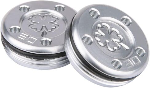 OGECLF 4pcs/set Silver Lucky Clover Golf Weights Kit for Titleist Scotty Cameron Newport, Phantom, Futura, GoLo, California Putters 5g 10g 15g 20g 25g 30g 35g 40g 45g for Option in Saudi Arabia