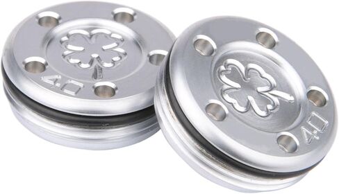 OGECLF 4pcs/set Silver Lucky Clover Golf Weights Kit for Titleist Scotty Cameron Newport, Phantom, Futura, GoLo, California Putters 5g 10g 15g 20g 25g 30g 35g 40g 45g for Option in Saudi Arabia