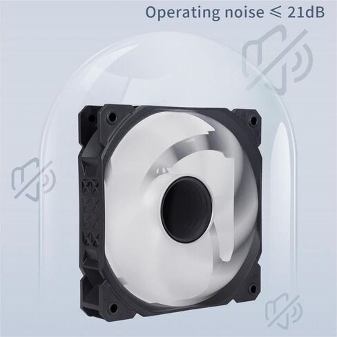 SAMA IMW 3 حزم ARGB PC Case Fans مع 6pin Fan Hub 120mm Fan Infinite Mirror 12V 5V 3Pin ارتفاع تدفق الهواء هادئ الكمبيوتر تبريد حالة المشجعين الأبيض in Kuwait