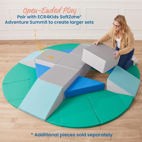 ECR4Kids SoftZone Pedestal، مجموعة لعب للمبتدئين، معاصرة in Saudi Arabia