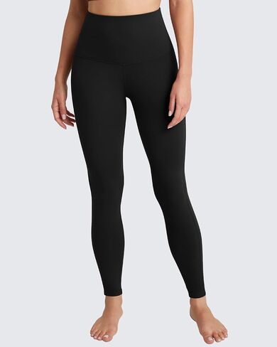 QUEENIEKE Workout Leggings for Women 26" - Ultra High Waisted Tummy Control Yoga Pants Butt Lifting Gym Training Tight in Kuwait