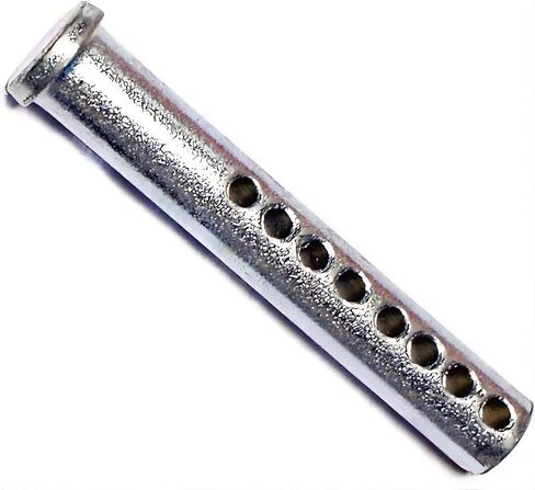 NRC&XRC Heavy Duty Adjustable Clevis Pin Kit , 7/16 x 2.5inch Fastener Tool Zinc Steel 8 Holes W/ Matching R- Clip (4Sets) in Saudi Arabia