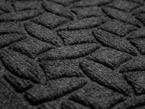 Bungalow Flooring Waterhog Runner Door Mat, 2' x 5' Made in USA, Durable and Decorative Floor Covering, Skid Resistant, Indoor/Outdoor, Water-Trapping, Ellipse Collection, Khaki/Camel in Saudi Arabia