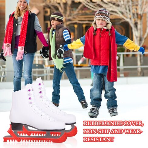 Ice Skate Guards Ice Skate Blade Covers Skate Blade Protector, 1 Pair of Adjustable Skate Guards for Hockey or Figure Skating in Saudi Arabia
