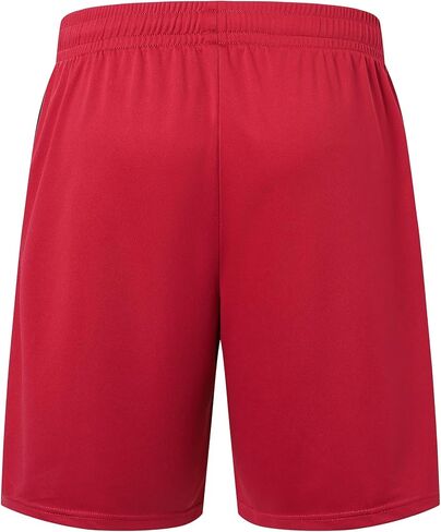 ZENGVEE Men’s 3 Pack Running Athletic Shorts 7" Quick Dry Workout Gym Shorts with Pockets for Basketball in Kuwait