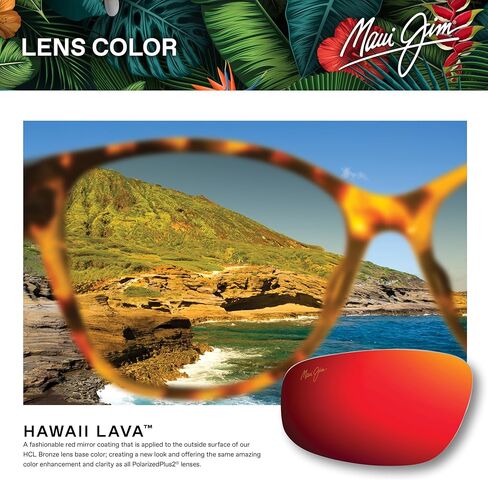 Maui Jim Lehiwa Af Square Sunglasses in Kuwait