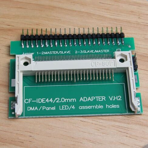 Acxico 2 قطعة بطاقة CF بطاقة فلاش مدمجة إلى 2.5 "IDE 44Pins ATA محول محول لأجهزة الكمبيوتر المحمول in Saudi Arabia