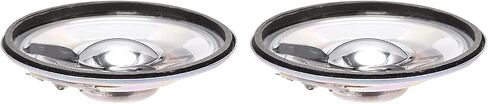 DMiotech 2 Pack 3W 4 Ohm 50mm Diameter DIY Magnetic Speaker Round Type Internal Replacement Loudspeaker for DIY Speaker in Saudi Arabia