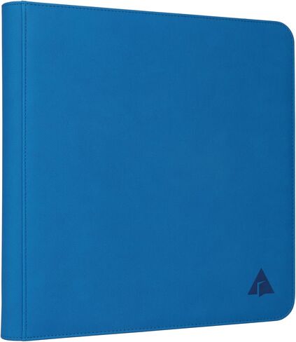 Rayvol Premium 12-Pocket Card Binder - Fits 1104 Trading Cards, Side Loading Ringless Card Collection Album for TCG and Sports Cards in Saudi Arabia