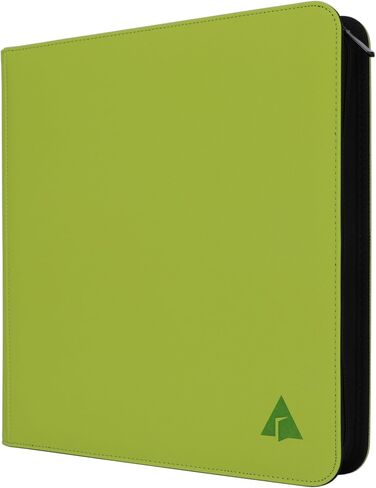 Rayvol Premium 12-Pocket Card Binder - Fits 1104 Trading Cards, Side Loading Ringless Card Collection Album for TCG and Sports Cards in Saudi Arabia