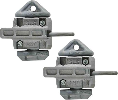 Mytee Products (4 Pack Sea Rail Shipping Container Manual Twist Lock Left-Right Handlocking Casting Steel - No Lever Required in Saudi Arabia