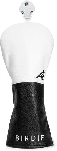 White Black Style Golf Driver Headcover, Premium 3 Wood Headcover, Rotatable #2 3 4 5 6 Ut Hybrid Headcover, Set Golf Headcovers for Driver Fairway Woods and Hybrids in Kuwait