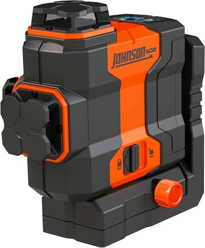 Johnson Level & Tool JLD300-GN2D Laser Level, Self-Leveling Cross-Line & 2 Dot Laser with GreenBrite® Technology, Magnetic Base, Hard-shell Carry Case, Lithium Ion Battery, Magnetic Target in Saudi Arabia