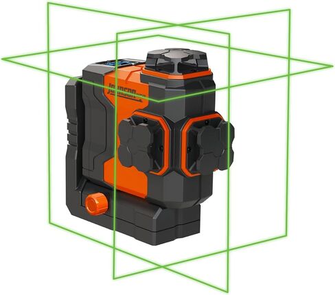 Johnson Level & Tool JLD300-GN2D Laser Level, Self-Leveling Cross-Line & 2 Dot Laser with GreenBrite® Technology, Magnetic Base, Hard-shell Carry Case, Lithium Ion Battery, Magnetic Target in Saudi Arabia