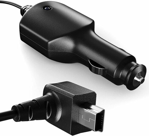 كابل شاحن كاميرا داش، سلك طاقة ملاحي GPS لكاميرا داش، مشغل MP3، GPS ملاح، شحن لسيارة 12 فولت وشاحنة 24 فولت، كابل محول طاقة للسيارة... in Kuwait