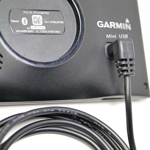 كابل شاحن كاميرا داش، سلك طاقة ملاحي GPS لكاميرا داش، مشغل MP3، GPS ملاح، شحن لسيارة 12 فولت وشاحنة 24 فولت، كابل محول طاقة للسيارة... in Kuwait