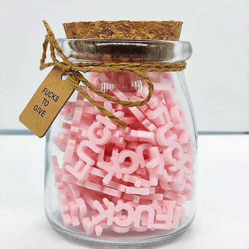 Glass Bottles,Jar of to Give(110PCS),Funny Gifts,Gag Gifts,Funny Office Desk Decor,White Elephant Gifts,Funny Birthday Gifts for Women or Men (Deep Space Blue) in Saudi Arabia