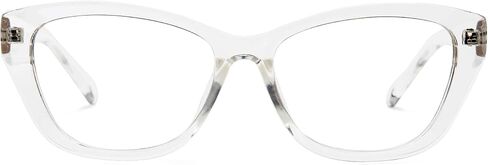 Cyxus Blue Light Glasses for Women Cateye PC Frame UV Blocking Computer Glasses Clear AC Lens Eyewear in Kuwait