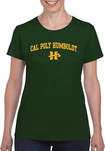 NCAA Arch Logo, Team Color Womens T Shirt, College, University in Kuwait