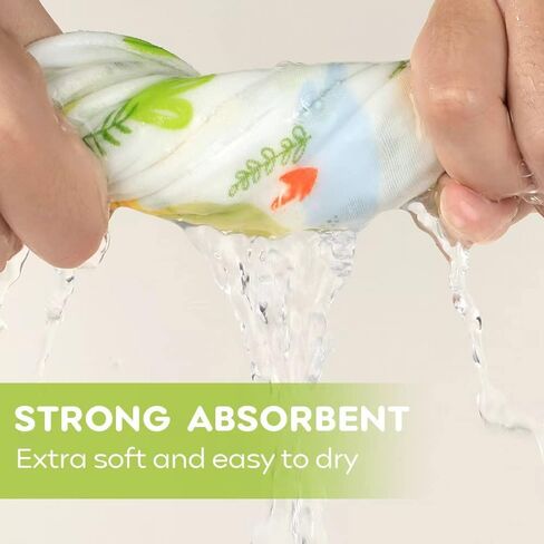 قماش تجشؤ موسلين للأطفال من 10 قطع من مناشف الأطفال المصنوعة من القطن بنسبة 100% للأولاد والبنات، مقاس كبير 50.8 سم × 25.4 سم، فائقة النعومة وذات قدرة على الامتصاص. in Kuwait