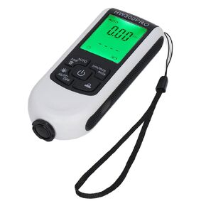 Paint Thickness Gauge, Digital Coating Thickness Gauge with 6 Calibration Sheets, Professional Industrial Paint Meter for Car (Black)