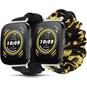 متوافق مع Amazfit Bip 5 Band، Lamshaw 22 مم من القماش المرن، أشرطة بديلة لطيفة للنساء متوافقة مع Amazfit Balance / Bip 5 / Cheetah Pro / Cheetah / GTR 47mm / GTR 2 / GTR 3 / GTR 3 Pro / GTR 4 / GTR 2e / Falcon / ستراتوس سمارتو
