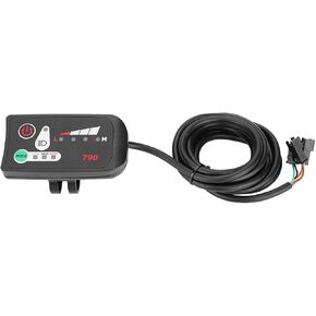 Bnineteenteam 24V 36V 48V Electric Bike LED Display Control Panel,Bike Display Controller DIY Accessories for Electric Bike