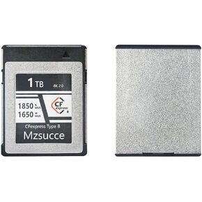 CFexpress-Type B Card, Memory Card, Camera Memory Card, high-Speed Image Card, 8K HD Continuous Recording, Stable and Durable, XQD Card Upgrade, Suitable for Nikon/Canon/Panasonic (1024, GB)