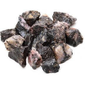 1 lb Bulk Rough Crystal Stones for tumbling, cabbing, polishing, feng shui, reiki healing, crystal healing and collecting. (Hematite)