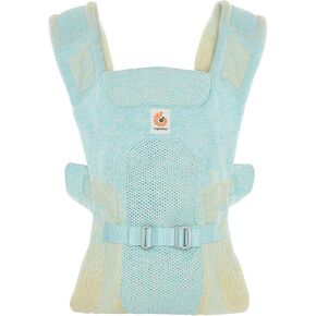 Ergobaby جميع أوضاع الحمل Aerloom Formaknit حاملة الأطفال (7-45 رطل)، لؤلؤة سوداء in Kuwait