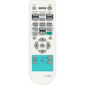 7N900901 RD-445E Replace Remote Control fit for NEC Projector NP305 NP510W NP410W NP610S NP510WS NP410 NP405 NP310 NP510