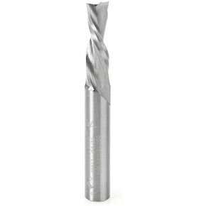 Amana Tool - 46417 Solid Carbide Spiral Plunge 9/32 Dia x 1" x 5/16 Shank Down-Cut