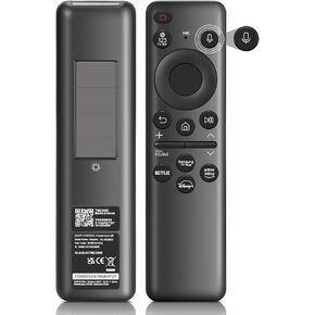 𝐁𝐍𝟓𝟗-𝟎𝟏𝟒𝟑𝟐𝐀 𝐓𝐌𝟐𝟑𝟔𝟎𝐄 Solar Voice Remote Control Compatible with Samsung TV Remote Control Compatible with Samsung BN59-01432A Neo QLED OLED 8K HDR Smart TV(𝟐𝟎𝟐𝟑 𝐌𝐨𝐝𝐞𝐥)