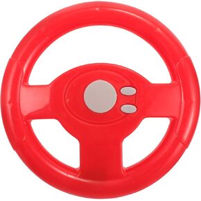 ibasenice Steering Wheel Toy Cars Car Accessories Playground Game Wheel Swing Seat Wheel Backyard Play Wheel Swing Disc Swing Accessory Children Vehicle Plastic Red Handle Stroller