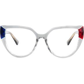 Zeelool Stylish Oversized Cat Eye with Clear Lens for Women Joyce ZJGT550502