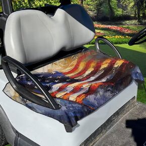 Golf Cart Accessories Soft Golf Cart Seat Covers Anti Slip Golf Cart Seat Blanket Towel Sun Proof Golf Cart Seat Protector Machine Washable