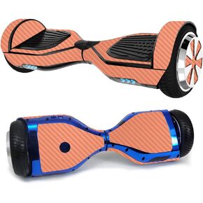 MightySkins Carbon Fiber Skin for Ultra Hoverboard - Hot Pink | Protective, Durable Textured Carbon Fiber Finish | Easy to Apply, Remove, and Change Styles | Made in The USA (CF-HOVH1-Solid Hot Pink) in Kuwait