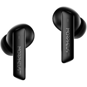Morpheus 360 Pulse ANC Hybrid Active Noise Canceling Headphones TW7850HD, Bluetooth 5.3 Earbuds Headphones, 30H Playtime, 6 Microphones, High Definition Audio, Deep Bass, Pure Black