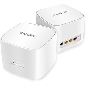 جهاز توجيه WiFi 6 Mesh لـ 100 جهاز - تغطية جهاز توجيه شبكة Wi-Fi6 ثنائي النطاق جيجابت تصل إلى 1600 قدم مربع. قدم - نظام WiFi 6 شبكي للمنزل بالكامل - جهاز توجيه الألعاب GP-AX3000
