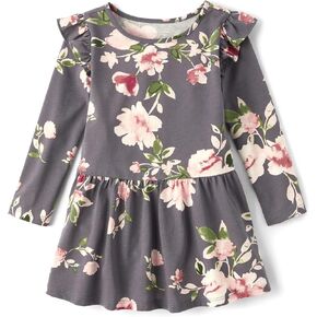 The Children's Place baby girls Long Sleeve Everyday Casual Dress