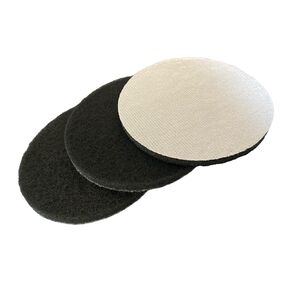 LiME LiNE 6" Hook & Loop Scuffing Discs for Orbital Dual Action Sanders (Grey) (8 Pack)