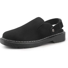 Clogs for Women, Adjustable Slingback Mules Closed Toe Slipper Womens Slip on Shoes Size 6-11