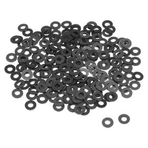 uxcell Nylon Flat Washers 7mm OD 3mm ID 1mm Thickness for Faucet Pipe Water Hose, Pack of 200
