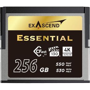 Essential 1 TB / 512 GB / 256 GB CFast 2.0 Card, Read up to 550MB/s (1 TB)