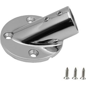 Boat Hand Rail Fitting-30/45/60 /90Degree 7/8 inch Round Base-Marine Stainless Steel 316 usd by Boats&Awning