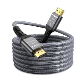 Quntis USB C to HDMI Cable 10FT, 4K Type C to HDMI Adapter Thunderbolt Compatible with iPhone 15 Pro Max Plus, MacBook Pro/Air, iPad Pro, Android Galaxy S23/S22/S20, XPS,Surface Pro,Steam Deck