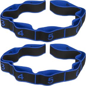PATIKIL Exercise Bands, Yoga Stretching Strap Latin Elastic Bands for Physical Dance Stretch Pilates Resistance Bands